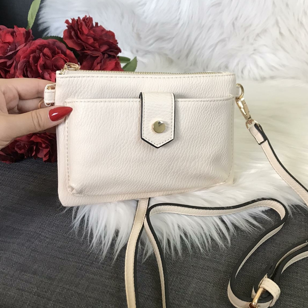 NWT ISABELLE VEGAN MINI CROSSBODY BAG CLUTCH